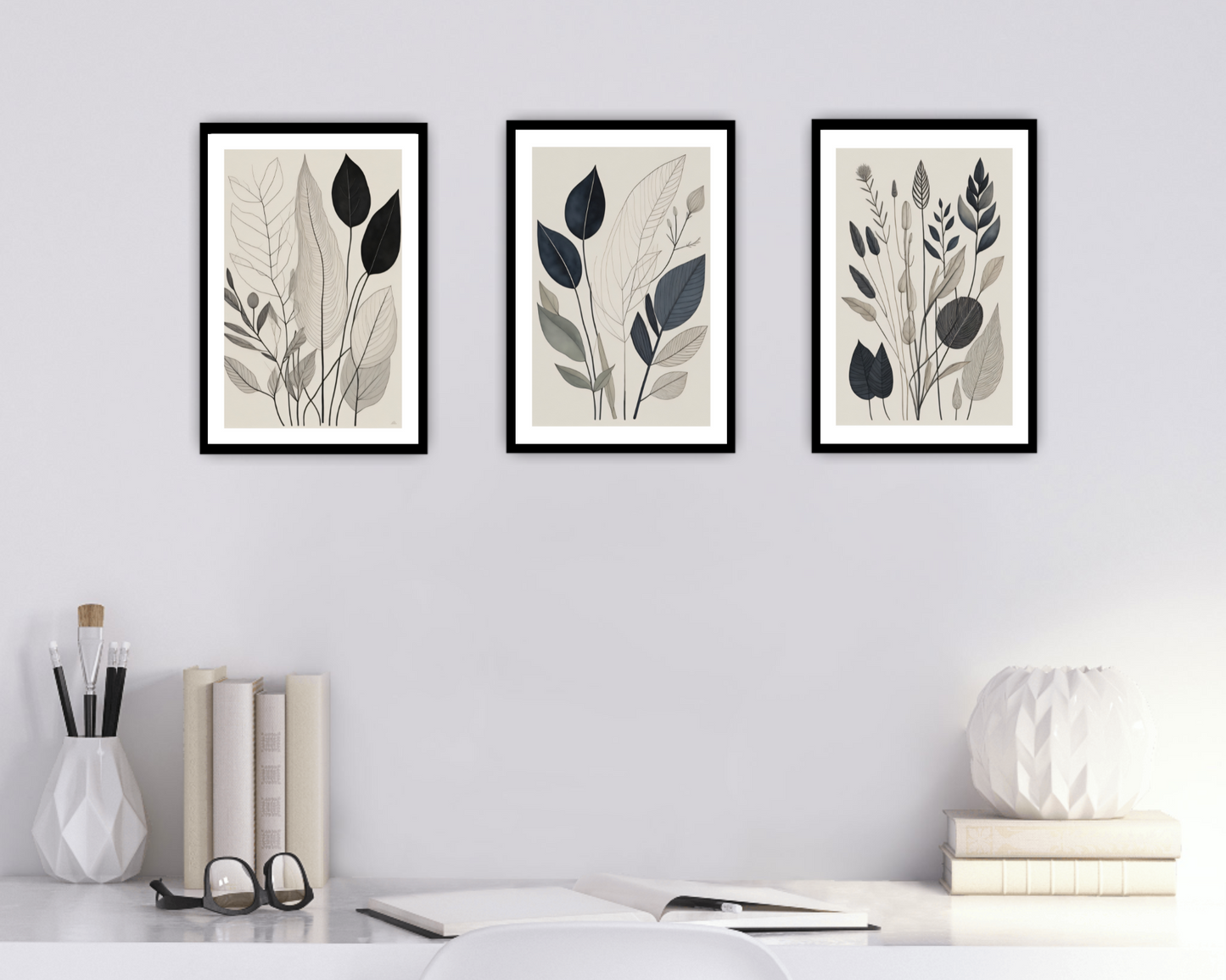 Botanical Harmony – 3-Poster Set