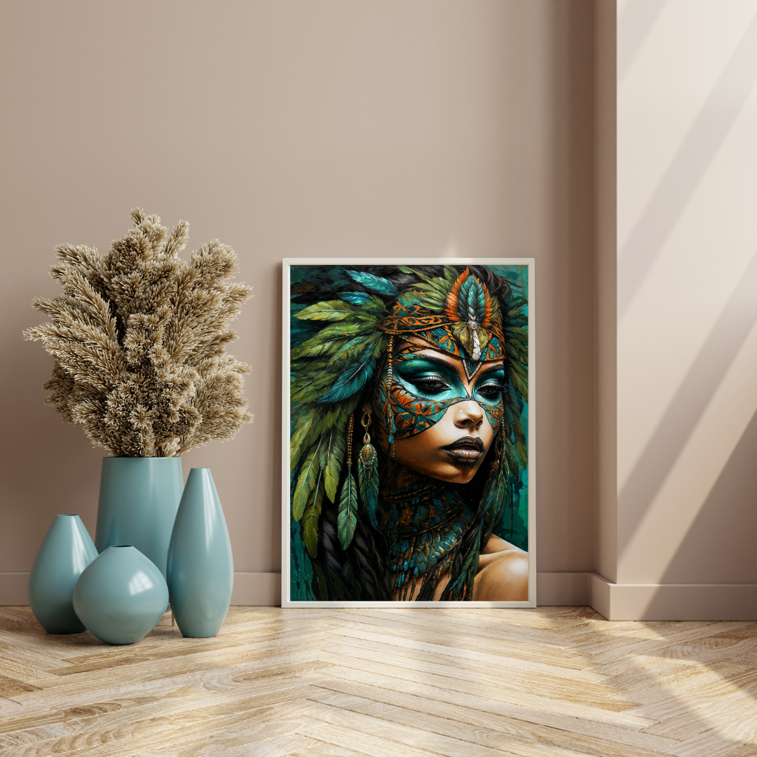 tribal-art-woman-female-portrait